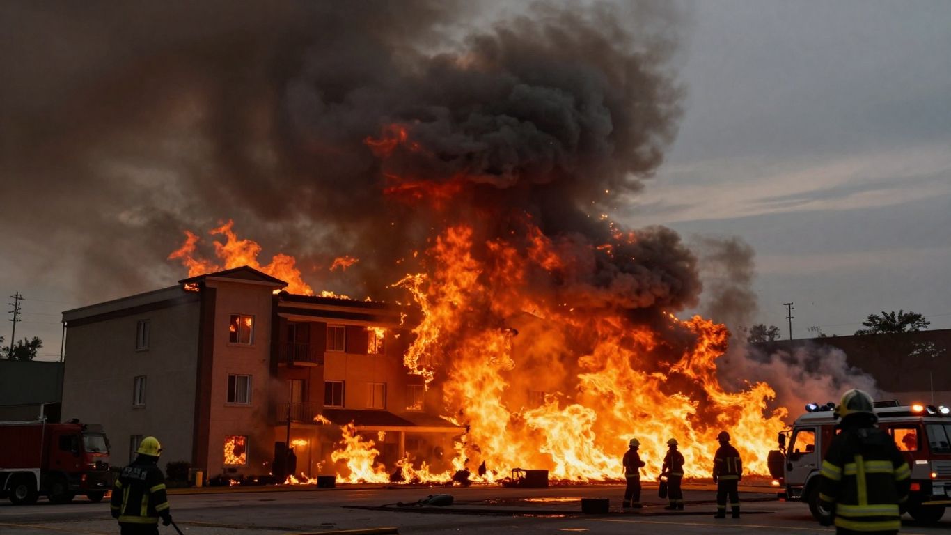 Community unites after lightning sparks major fire at Naperville hotel